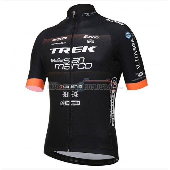 Abbigliamento Ciclismo Trek Selle San Marco Manica Corta 2018 Nero